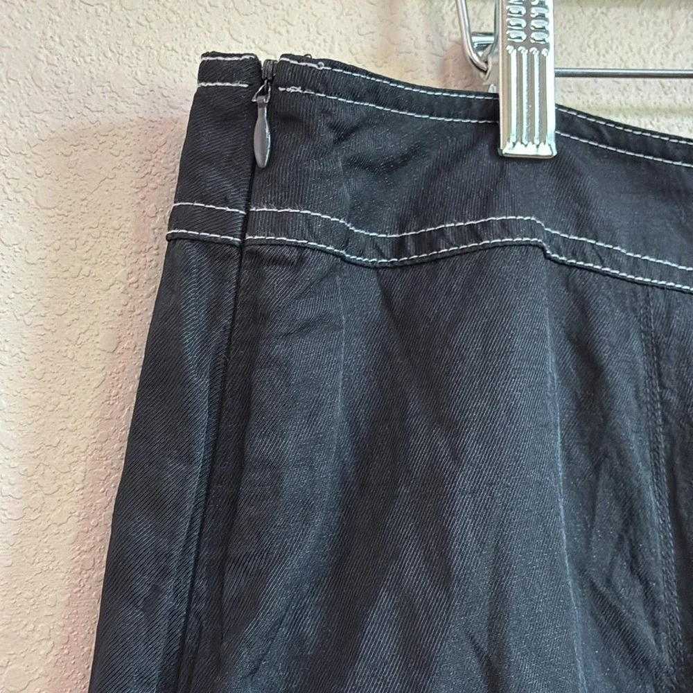 CONRAD C Collection Women 18 Black Modal Blend Skirt Vintage Goth‎ Witchy Boho